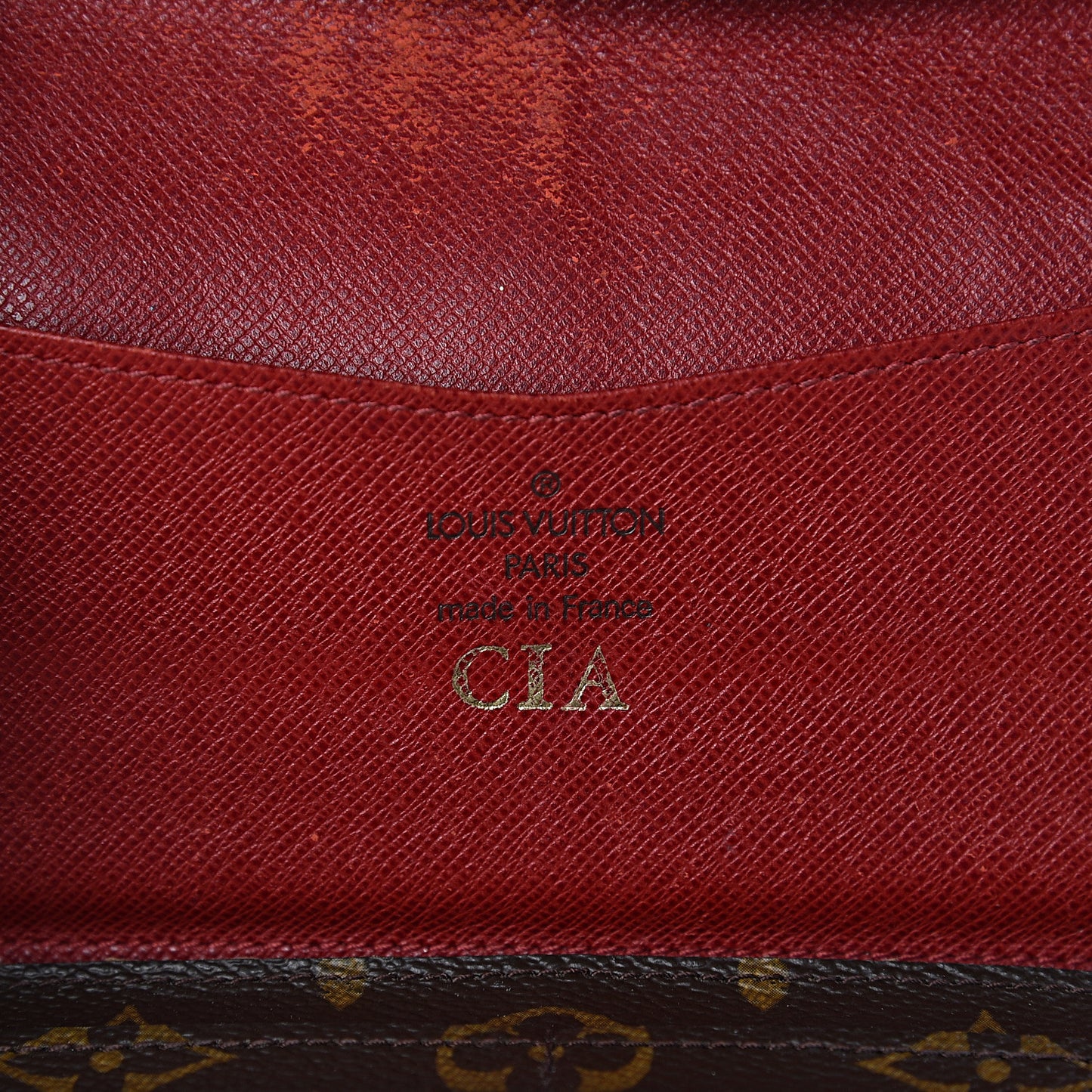 Monogram Josephine Wallet Fuchsia