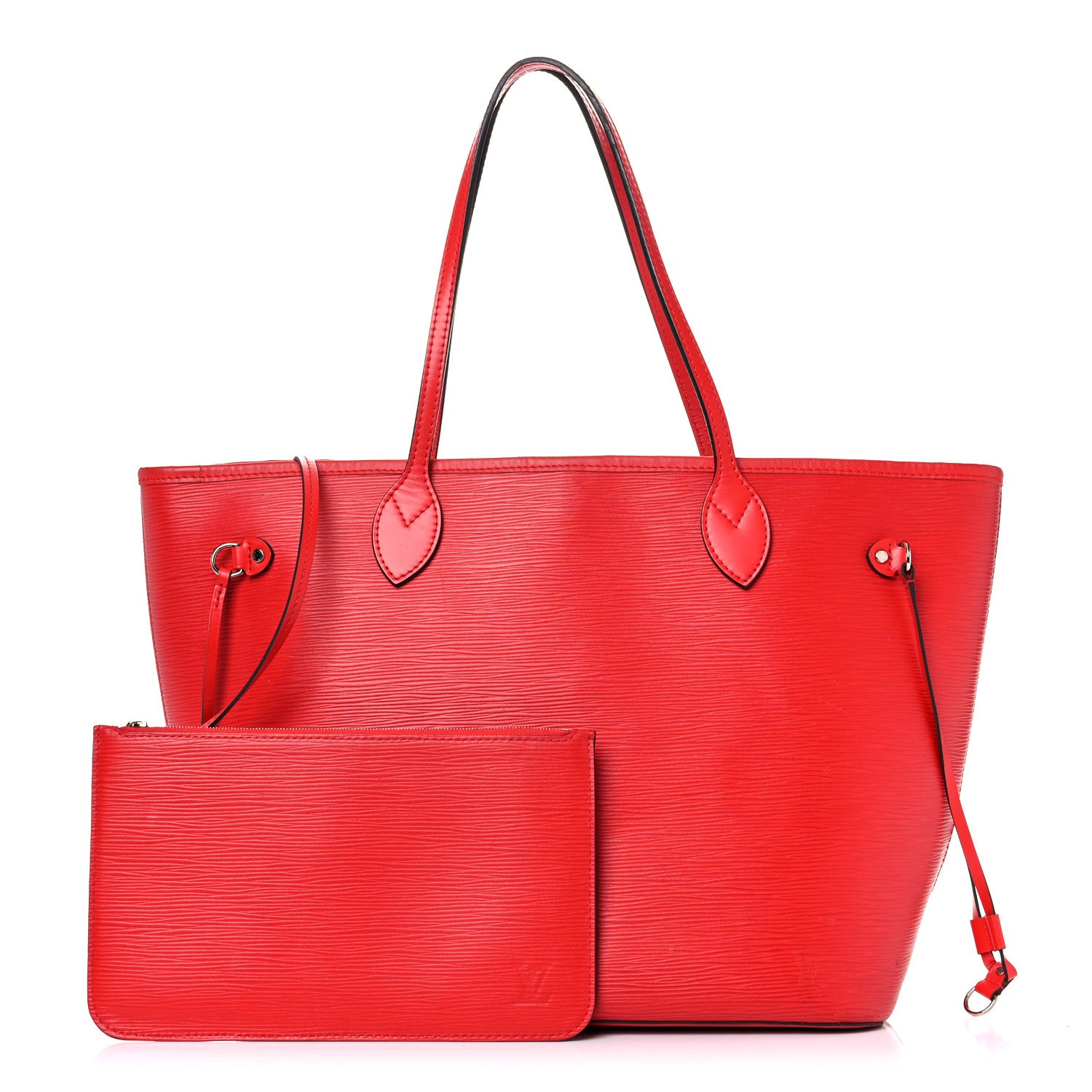 Louis Vuitton Epi Neverfull MM Coquelicot 1 of 23