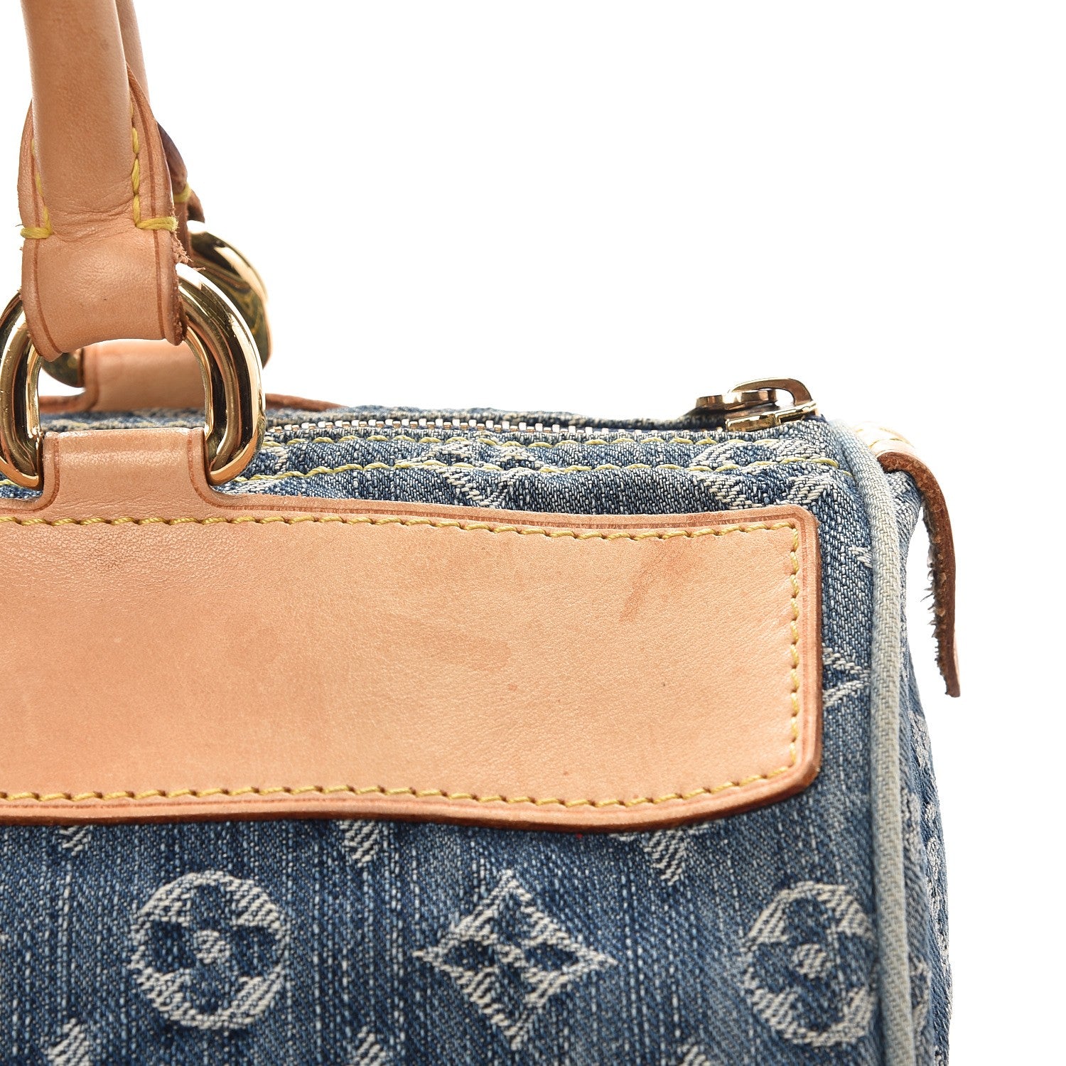 Louis Vuitton Monogram Denim Neo Speedy Blue 11 of 13