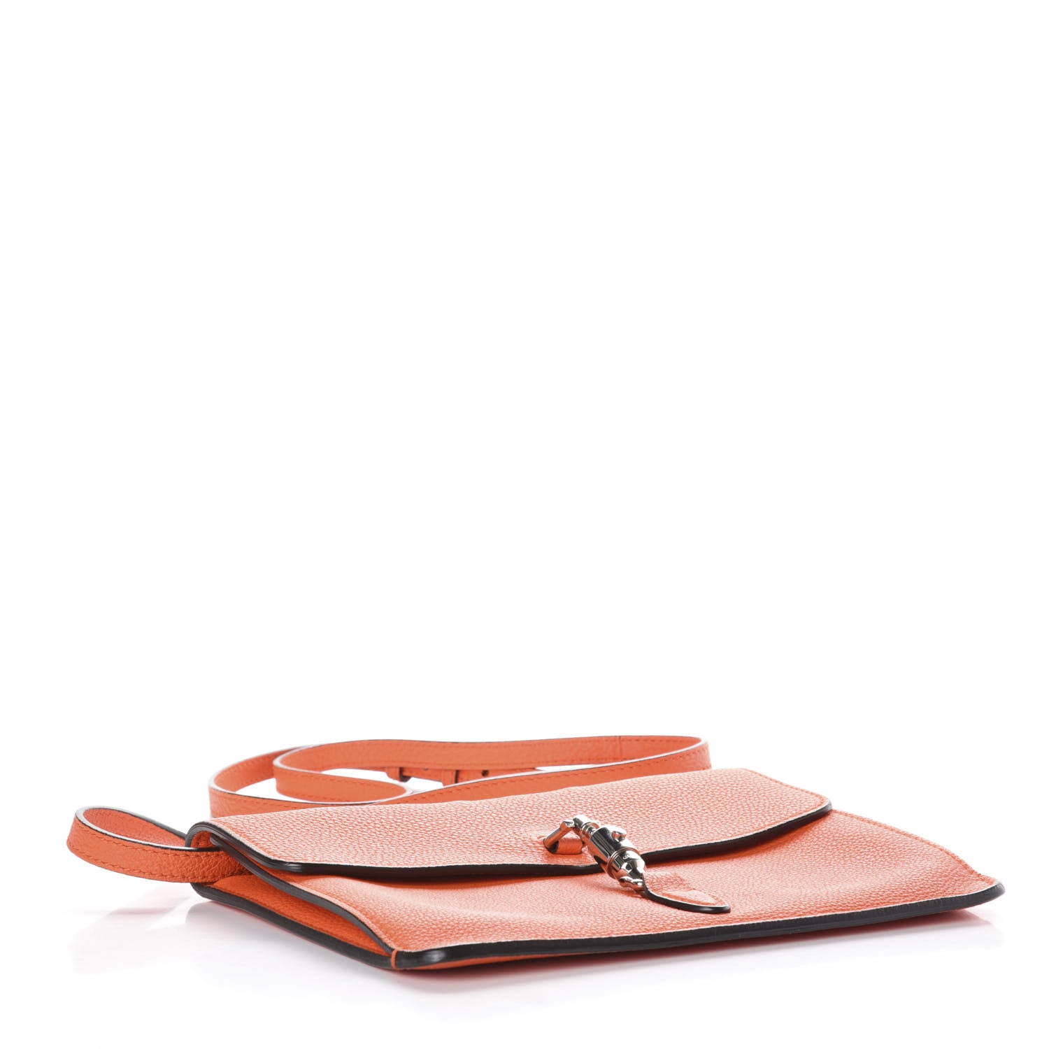 Gucci Grand Prix Calfskin Jackie Convertible Shoulder Bag Orange 4 of 10