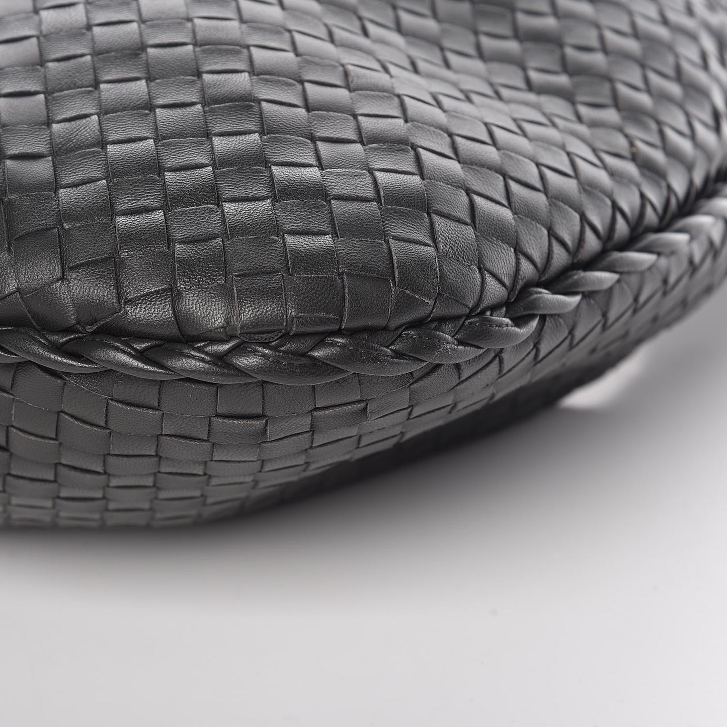 Nappa Intrecciato Large Veneta Hobo Ardoise