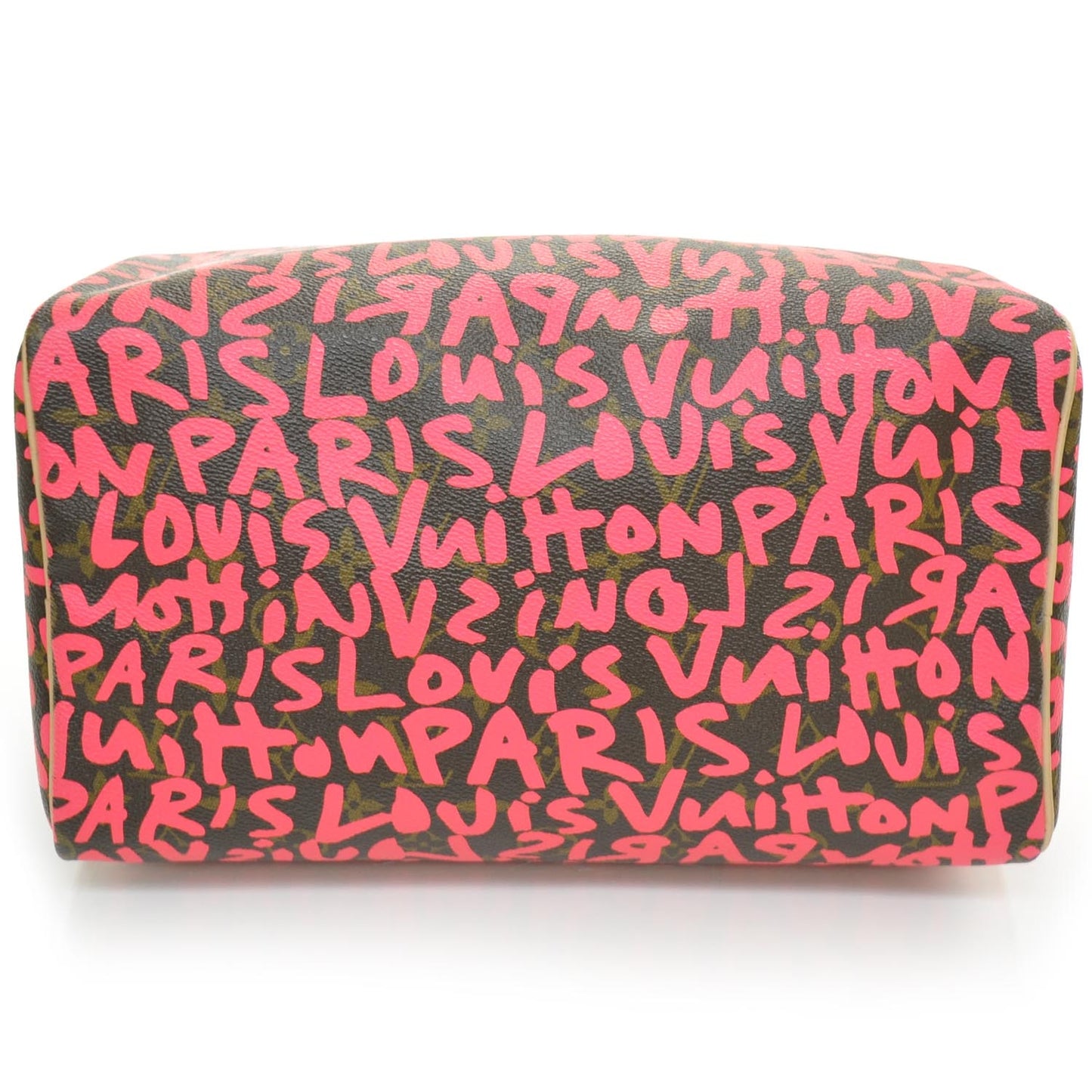 Monogram Graffiti Speedy 30 Fuchsia