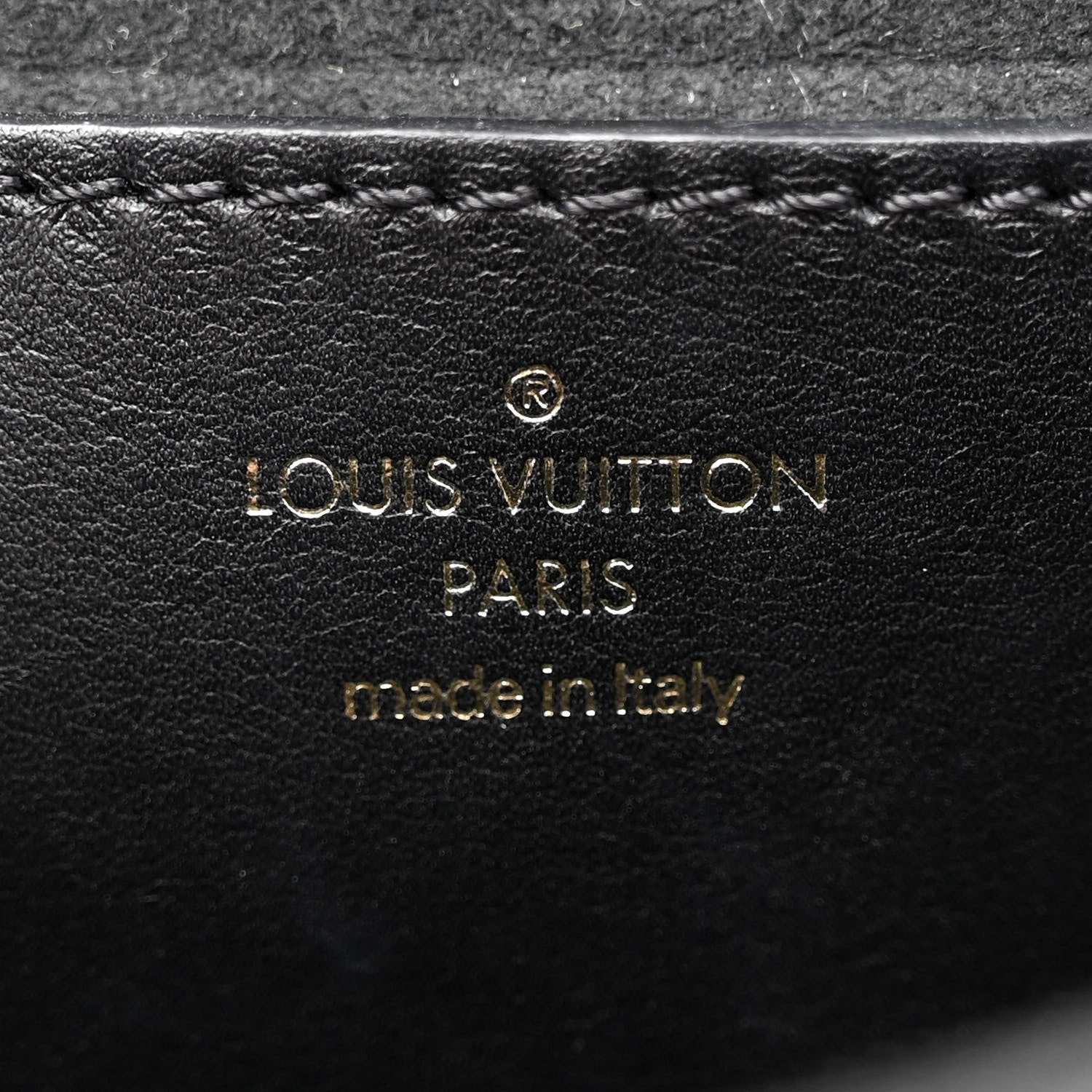 Louis Vuitton Calfskin New Wave Multi Pochette Black 6 of 11