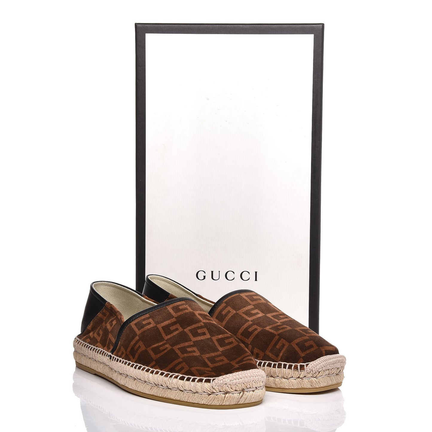 Suede Square G Mens Espadrilles 7 Sigaro