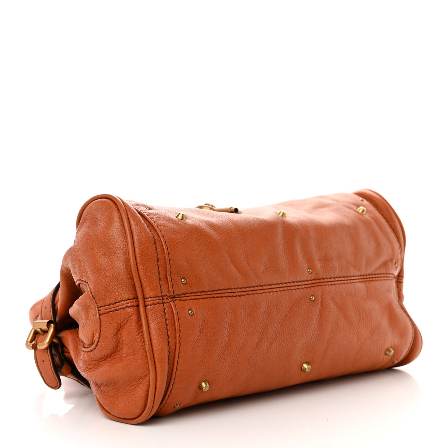 Calfskin Medium Paddington Satchel Ecureil Brown