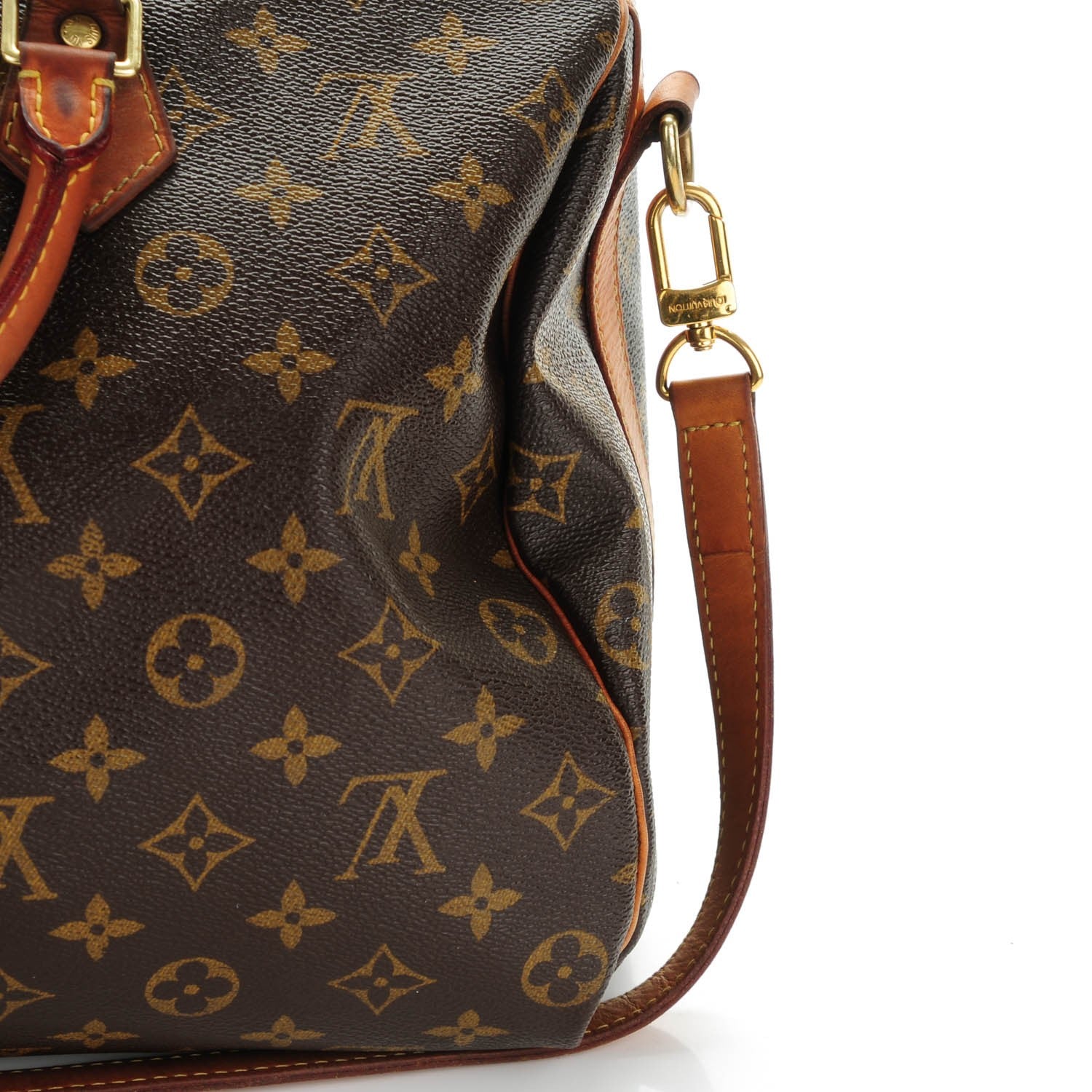 Louis Vuitton Monogram Speedy Bandouliere 35 10 of 12