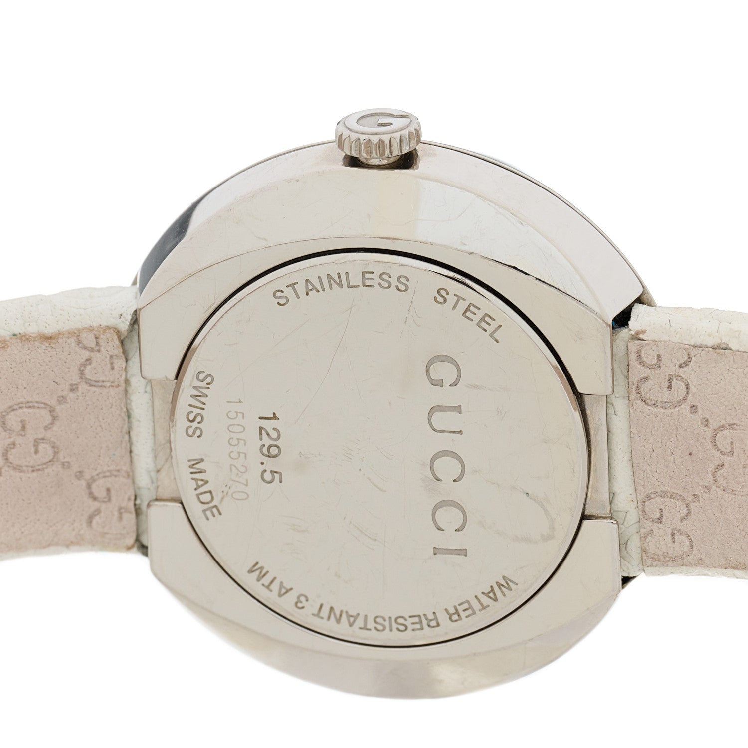 Gucci Stainless Steel Calfskin 27mm U-Play Quartz Watch 4 of 4