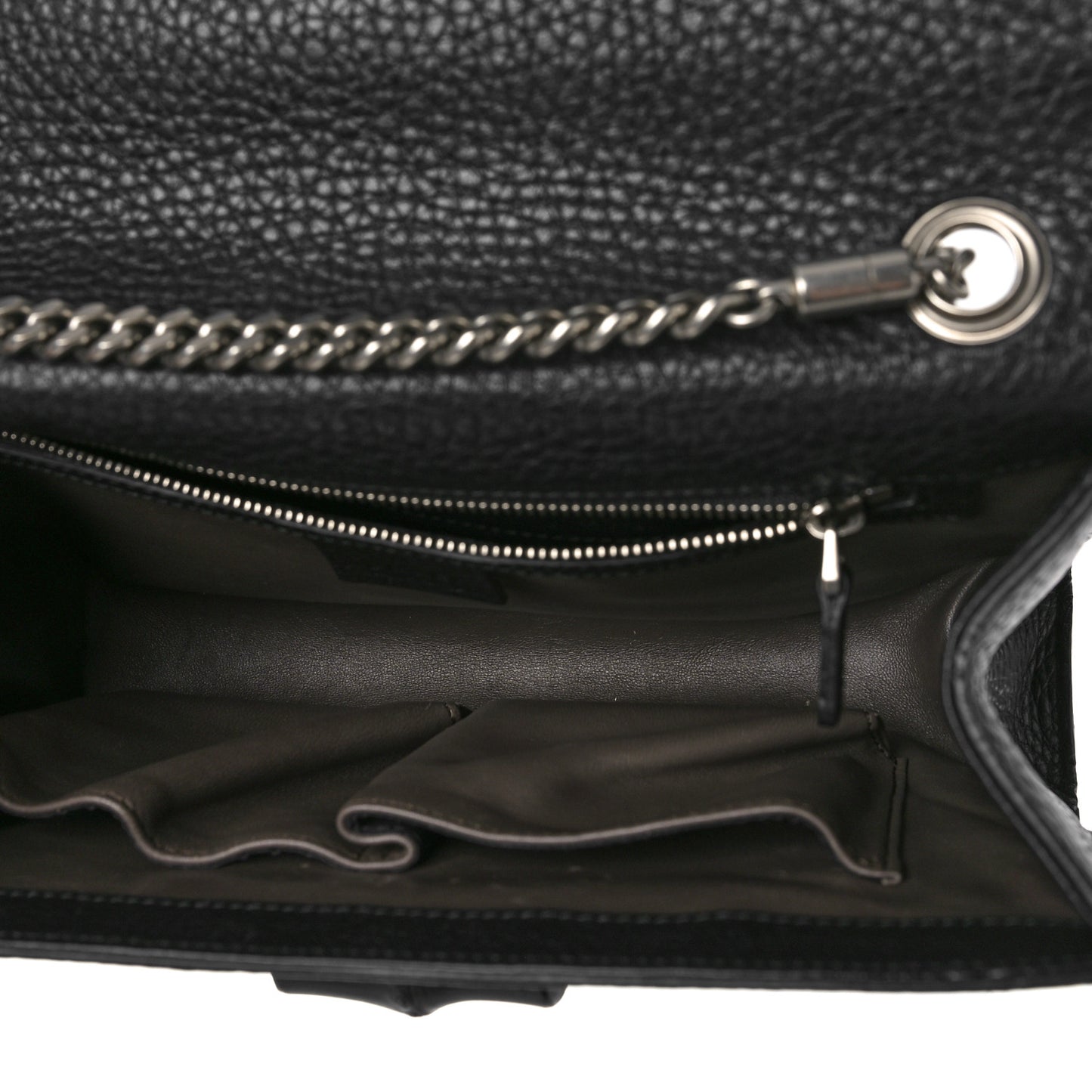 Calfskin Studded Medium Miss Bamboo Shoulder Bag Black