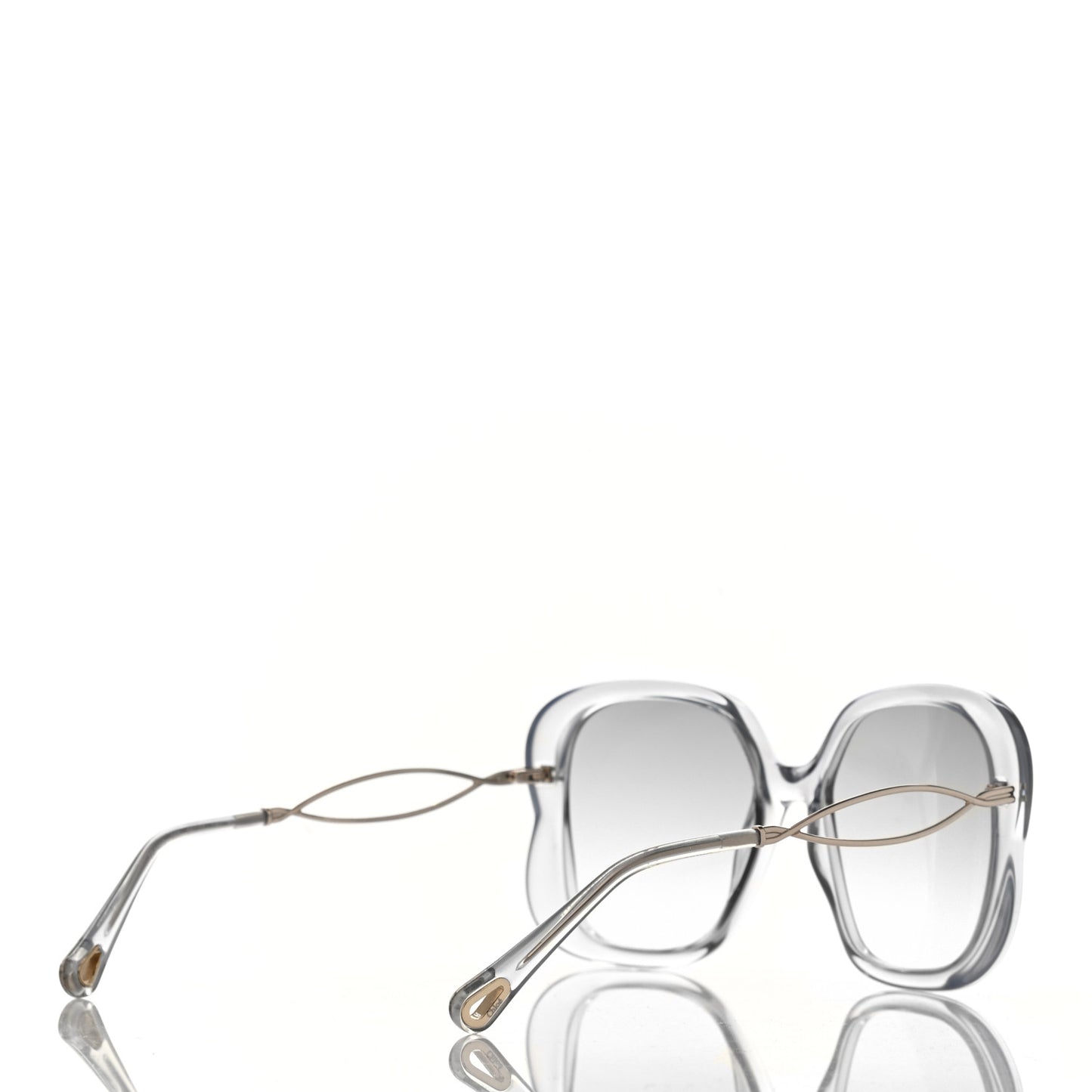 Oversized Square Sunglasses CE740S Grey