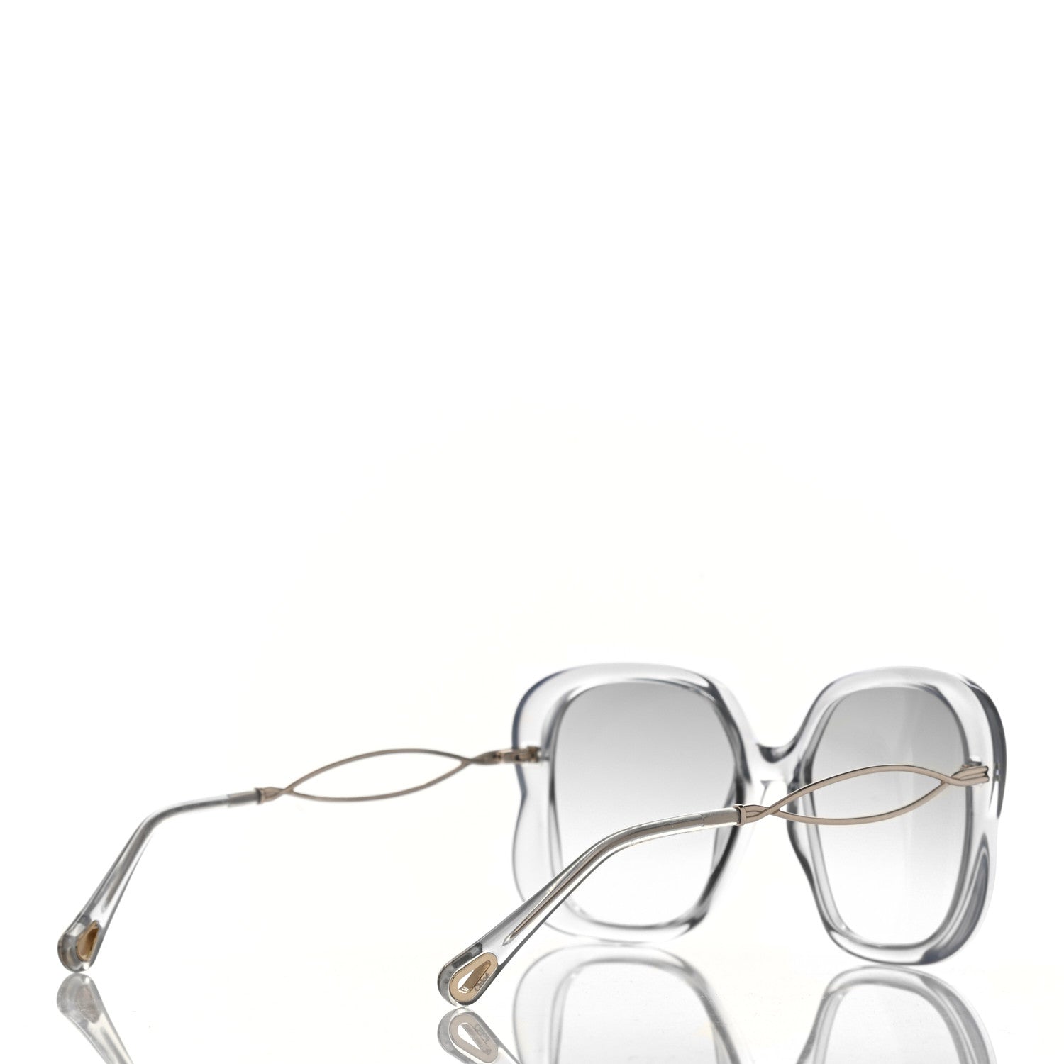 Chloe Oversized Square Sunglasses CE740S Grey 4 of 7