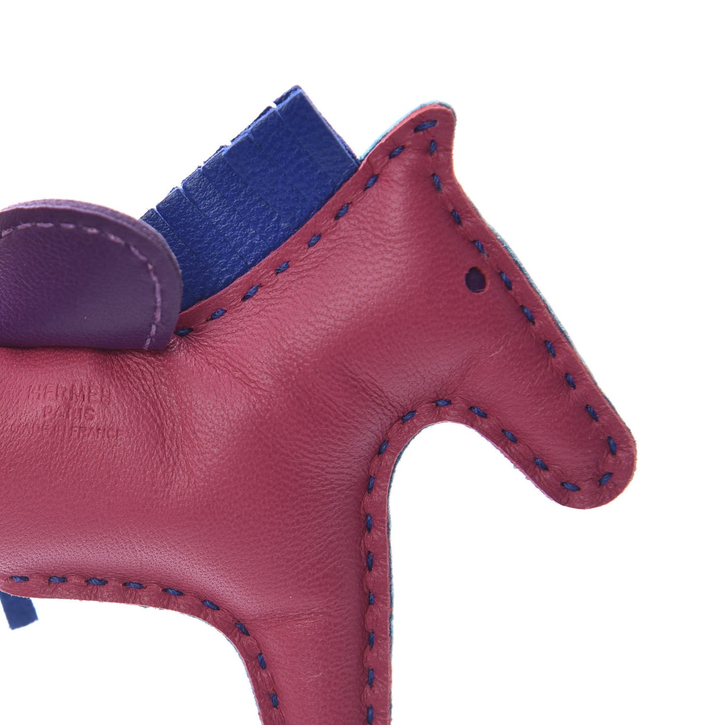 Milo Lambskin Grigri Rodeo Horse Bag Charm PM Rose Shocking Bleu Azteque Bleu Electrique Menthe Soufre Violet