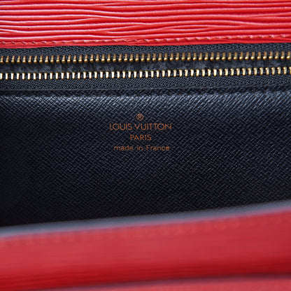 Louis Vuitton Epi Monceau Castillan Red 5 of 7
