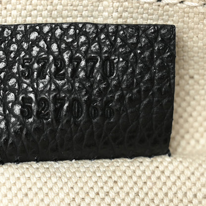 Gucci Pebbled Calfskin Logo Wristlet Black 7 of 7