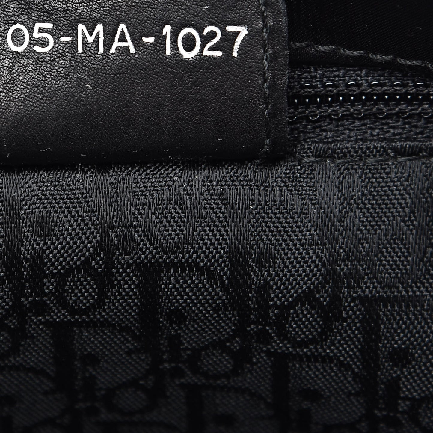 Nylon Cannage Tote Black