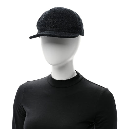 Chanel Tweed Fantasy CC Cap L Black 2 of 9