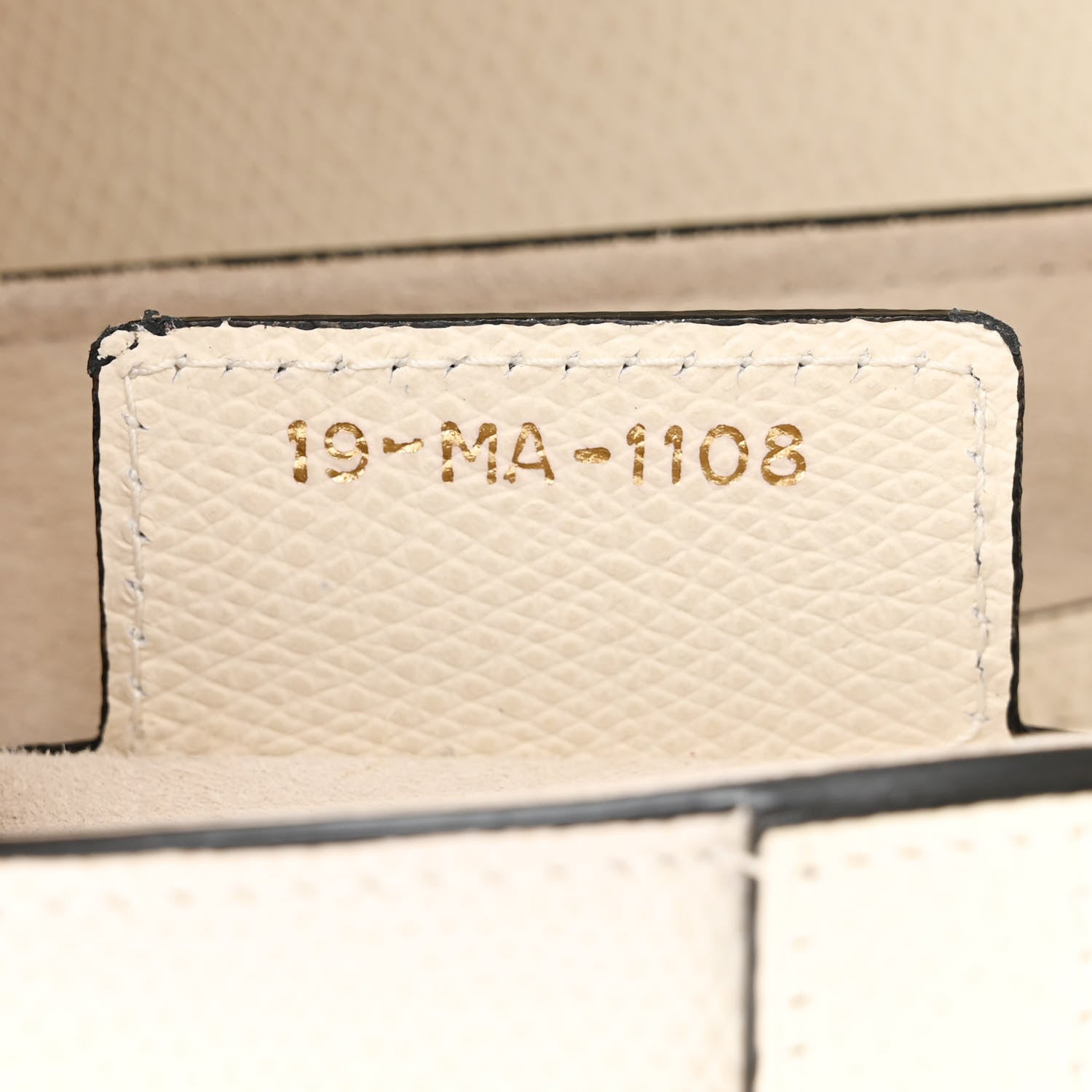 Christian Dior Grained Calfskin Saddle Bag White 7 of 13