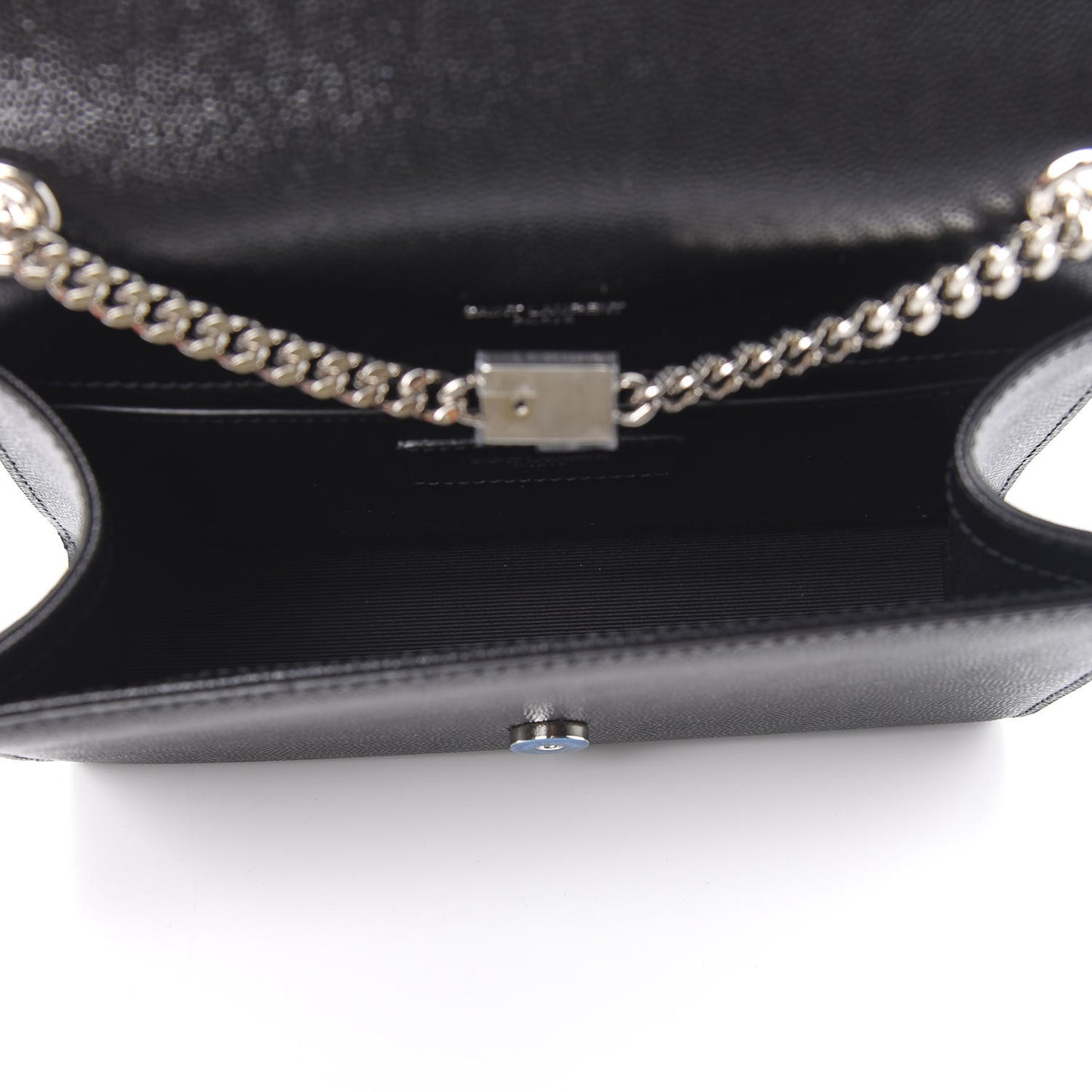 Grain De Poudre Small Monogram Kate Satchel Black