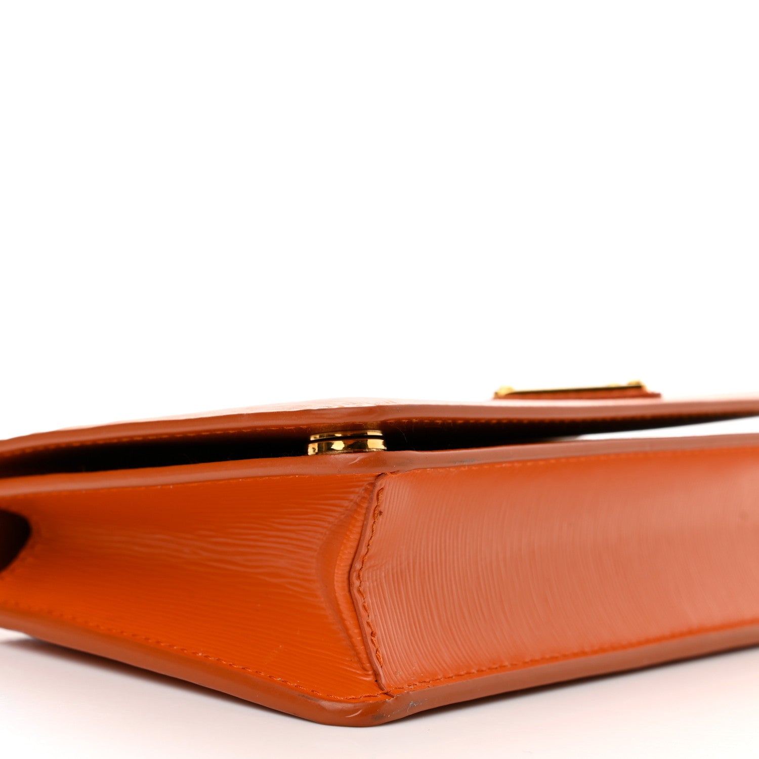 Prada Vitello Move Triangle Logo Miniborse Papaya 9 of 12