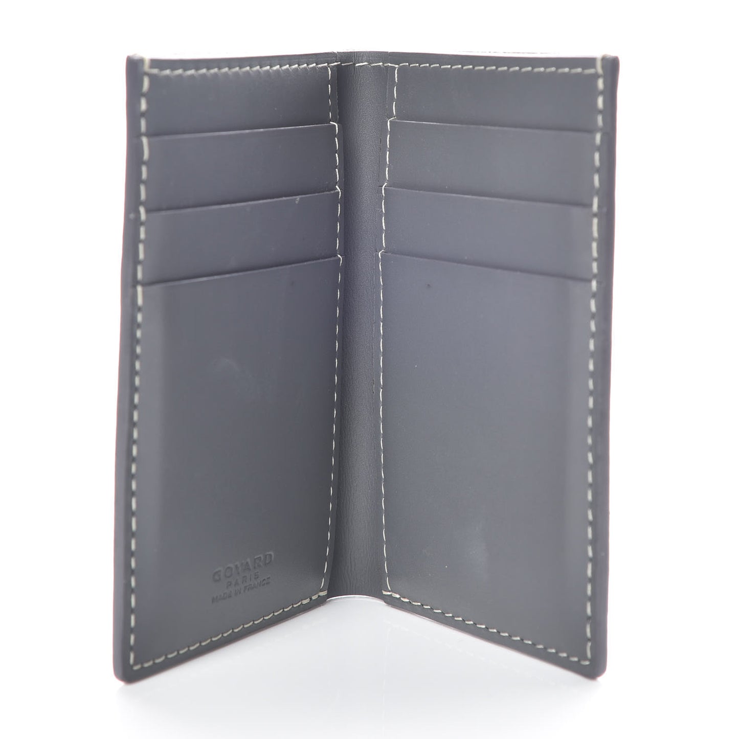 Goyardine Saint Pierre Card Holder Grey