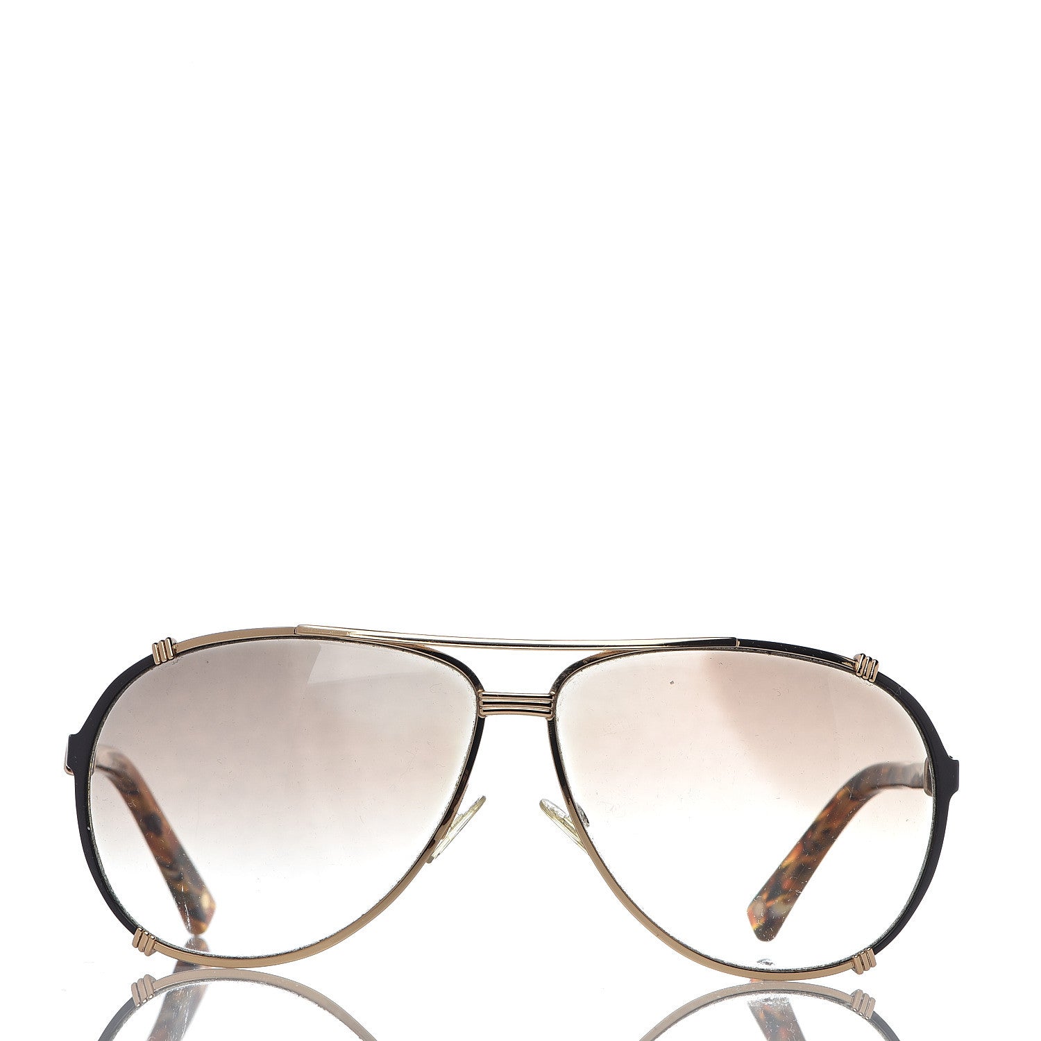 Christian Dior Chicago 2 Aviator Sunglasses Brown 2 of 7
