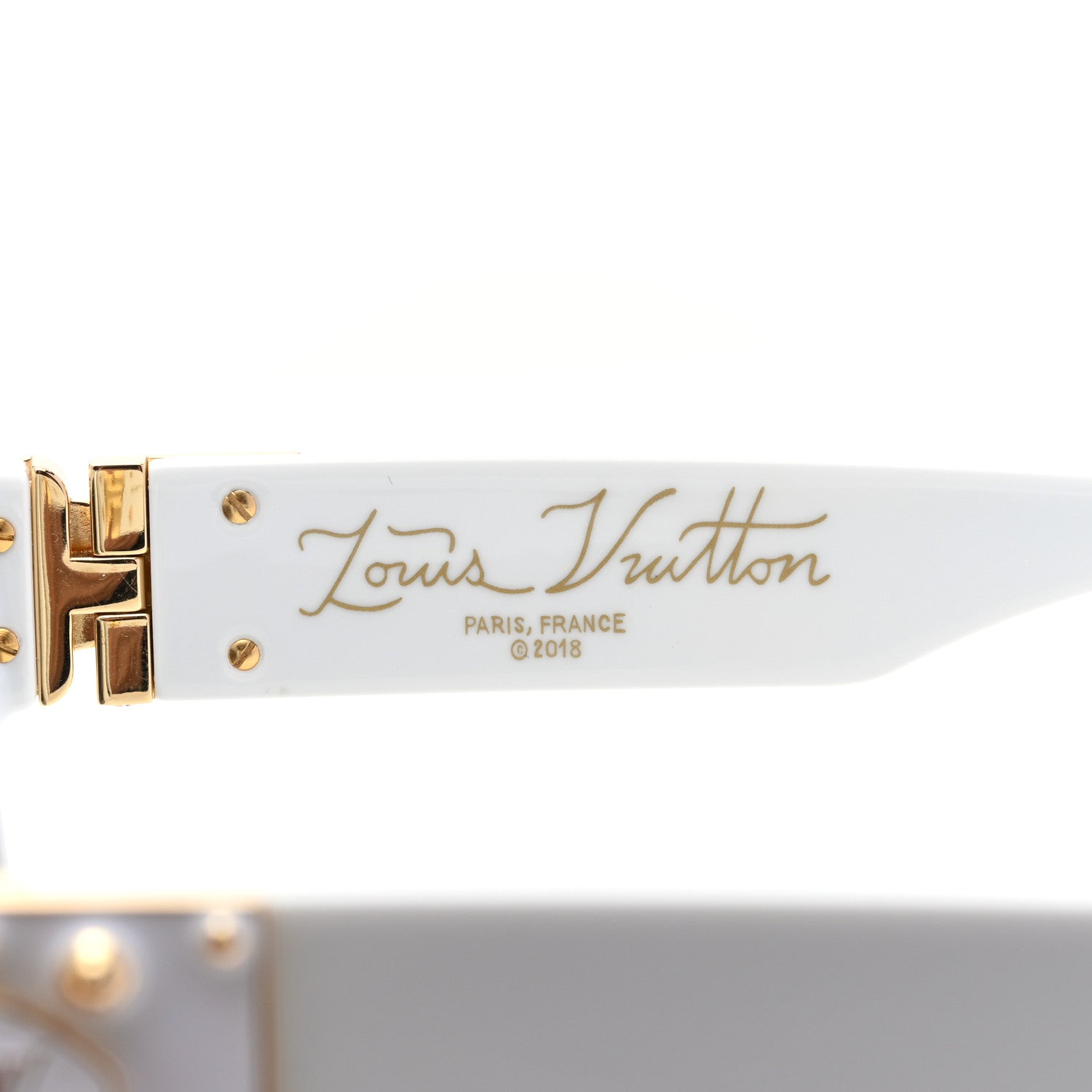Louis Vuitton Acetate 1.1 Millionaires Z1166W Sunglasses White 6 of 8
