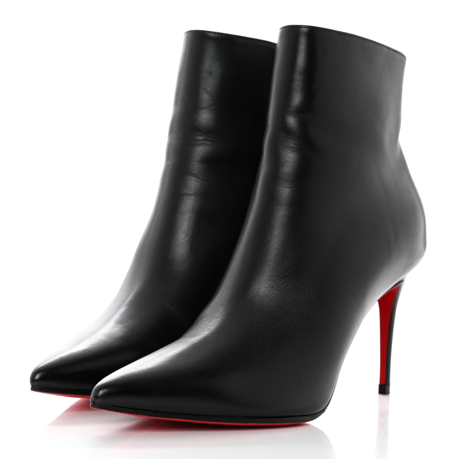Christian Louboutin Calfskin So Kate Booty 85 Ankle Boots 36.5 Black 3 of 7