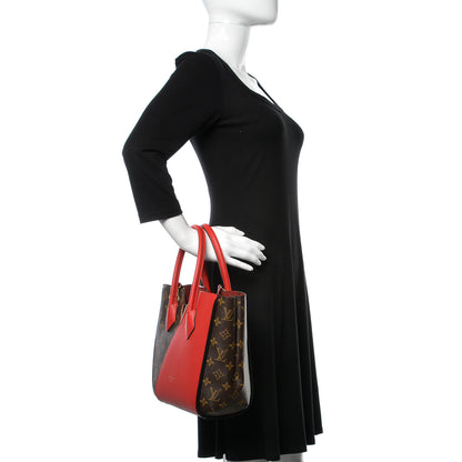 Louis Vuitton Calfskin Monogram Kimono Tote PM Cherry 2 of 9