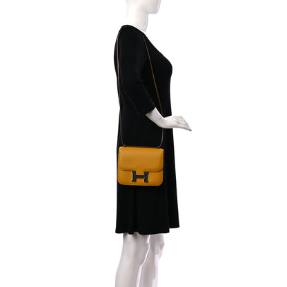 Hermes Evercolor Verso Constance 18 Jaune Ambre Rose Lipstick 2 of 11