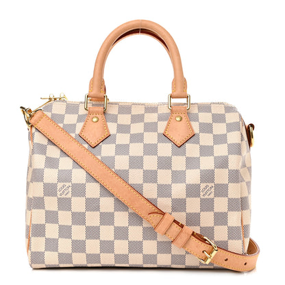 Louis Vuitton Damier Azur Speedy Bandouliere 25 1 of 9