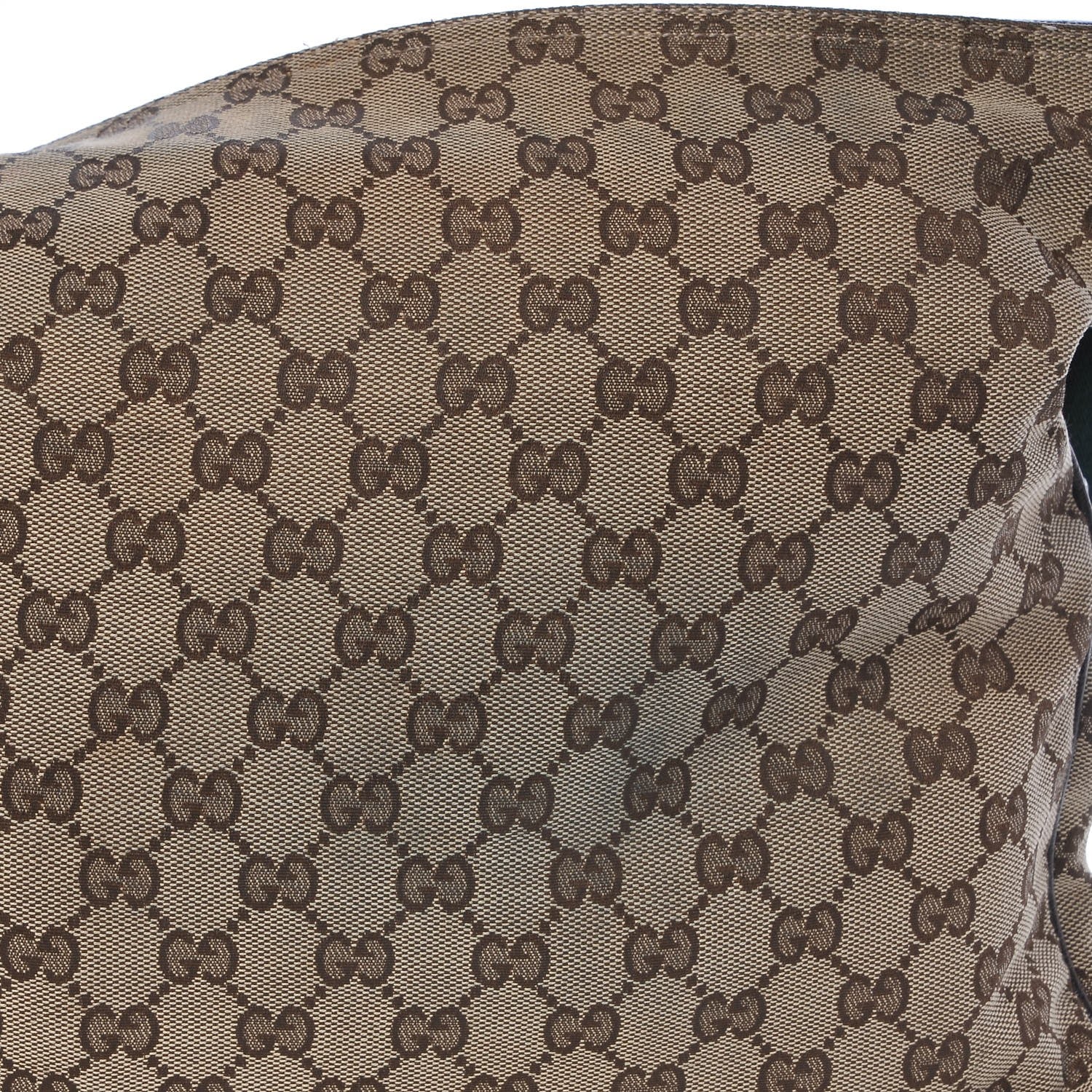 Gucci Monogram Web Medium Double Pocket Messenger Bag Dark Brown 10 of 10