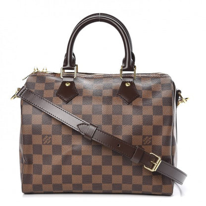 Louis Vuitton Damier Ebene Speedy Bandouliere 25 1 of 8