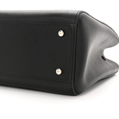 Chanel Grained Calfskin Small Neo Executive Shopper Tote Black 9 of 20