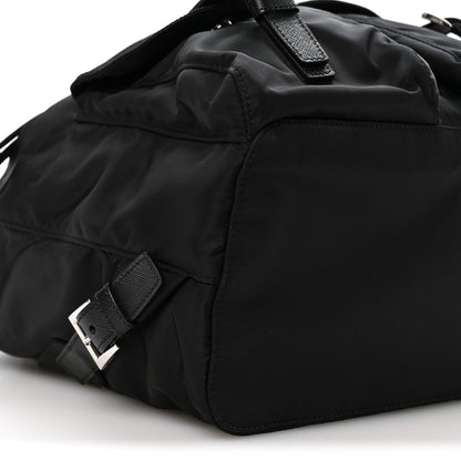 Prada Re-Nylon Saffiano Medium Backpack Black 11 of 12