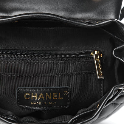 Chanel Lambskin Quilted Mini Urban Spirit Backpack Black 7 of 12