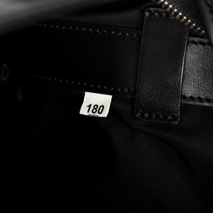 Prada Tessuto Spazzolato Ouverture Bucket Bag Black 8 of 10