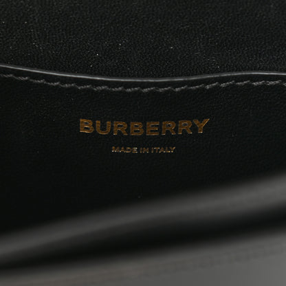 Burberry Calfskin TB Bum Bag Black 6 of 9