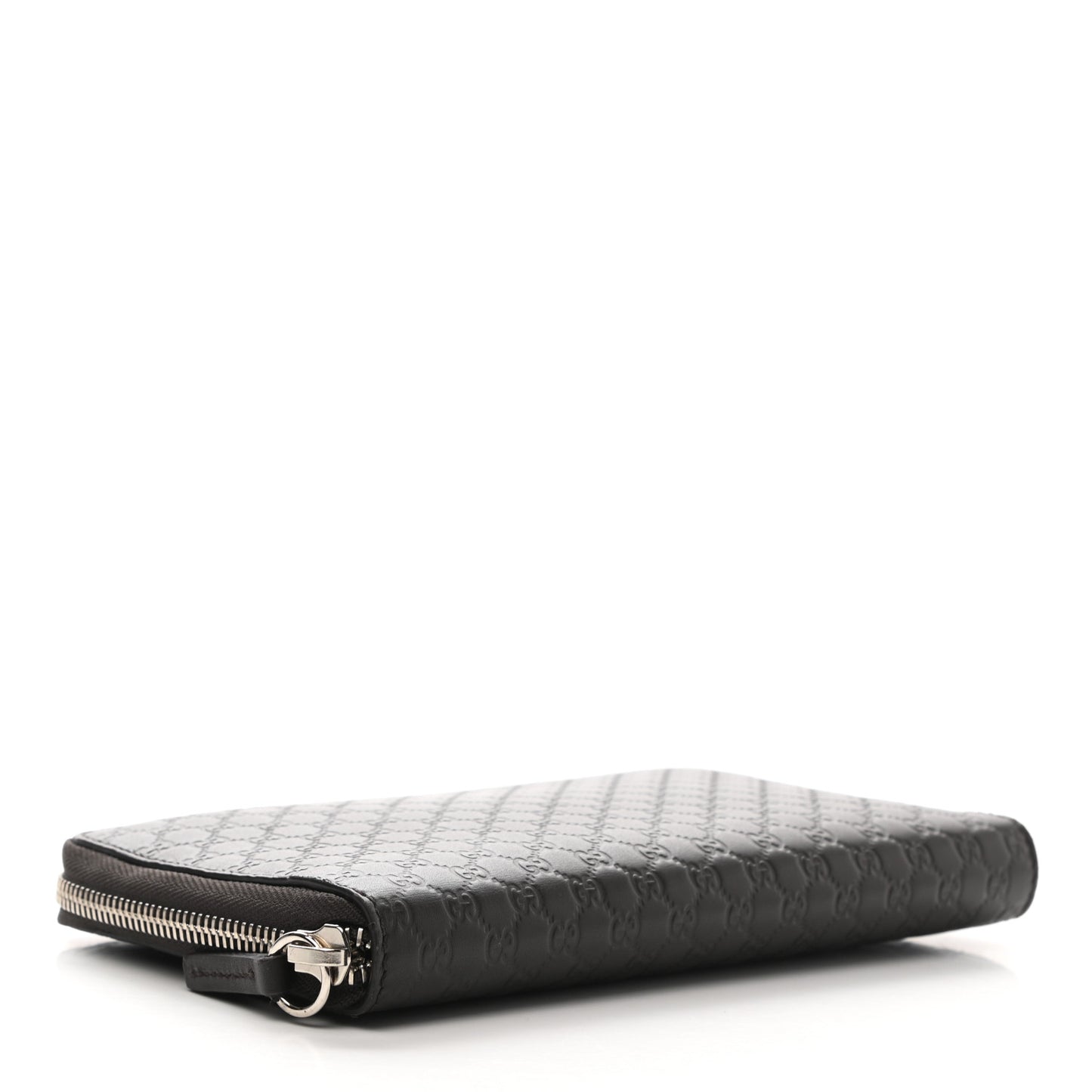 Microguccissima Large Zip Around Organizer Wallet Testa di Moro