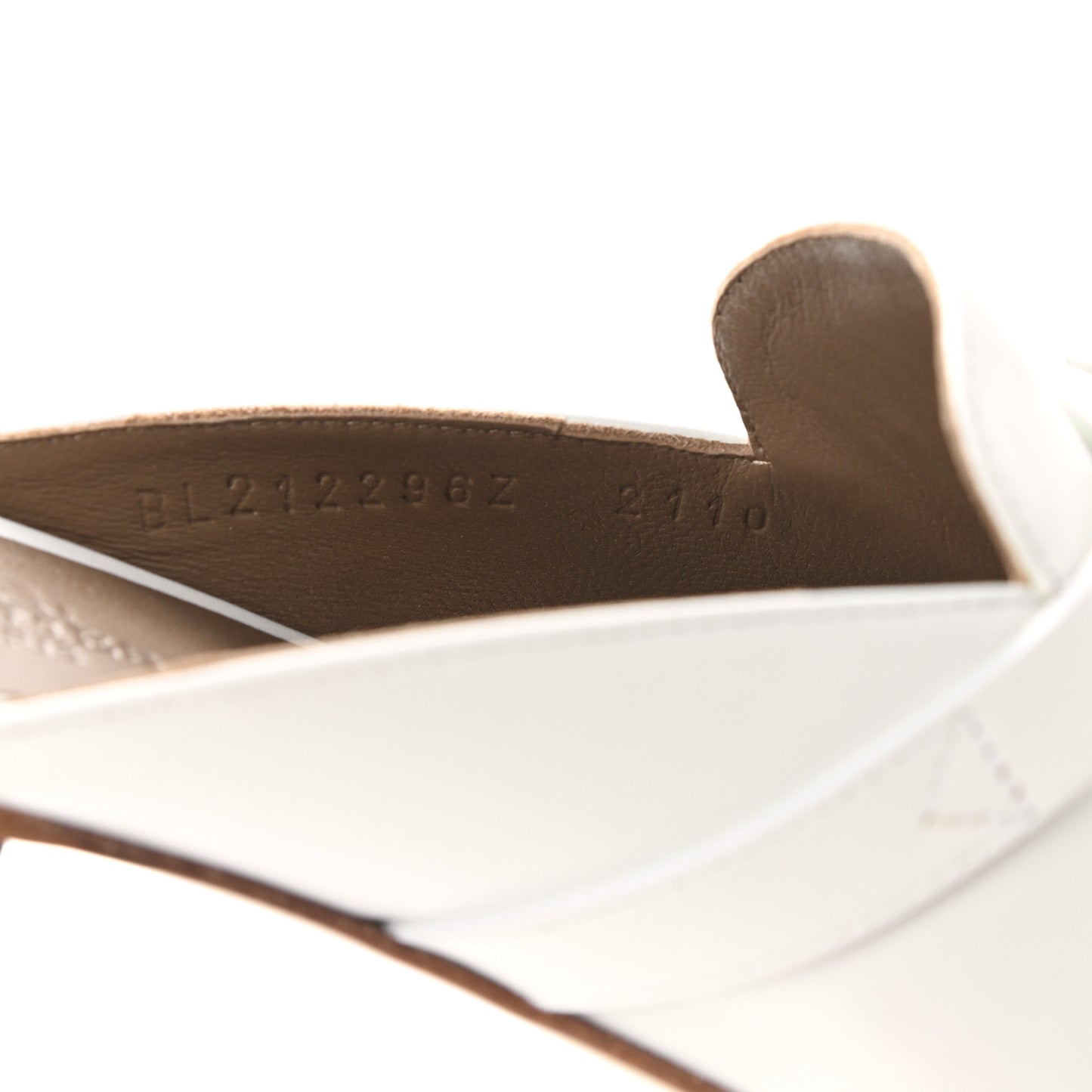 Calfskin Oz Mules 35 White