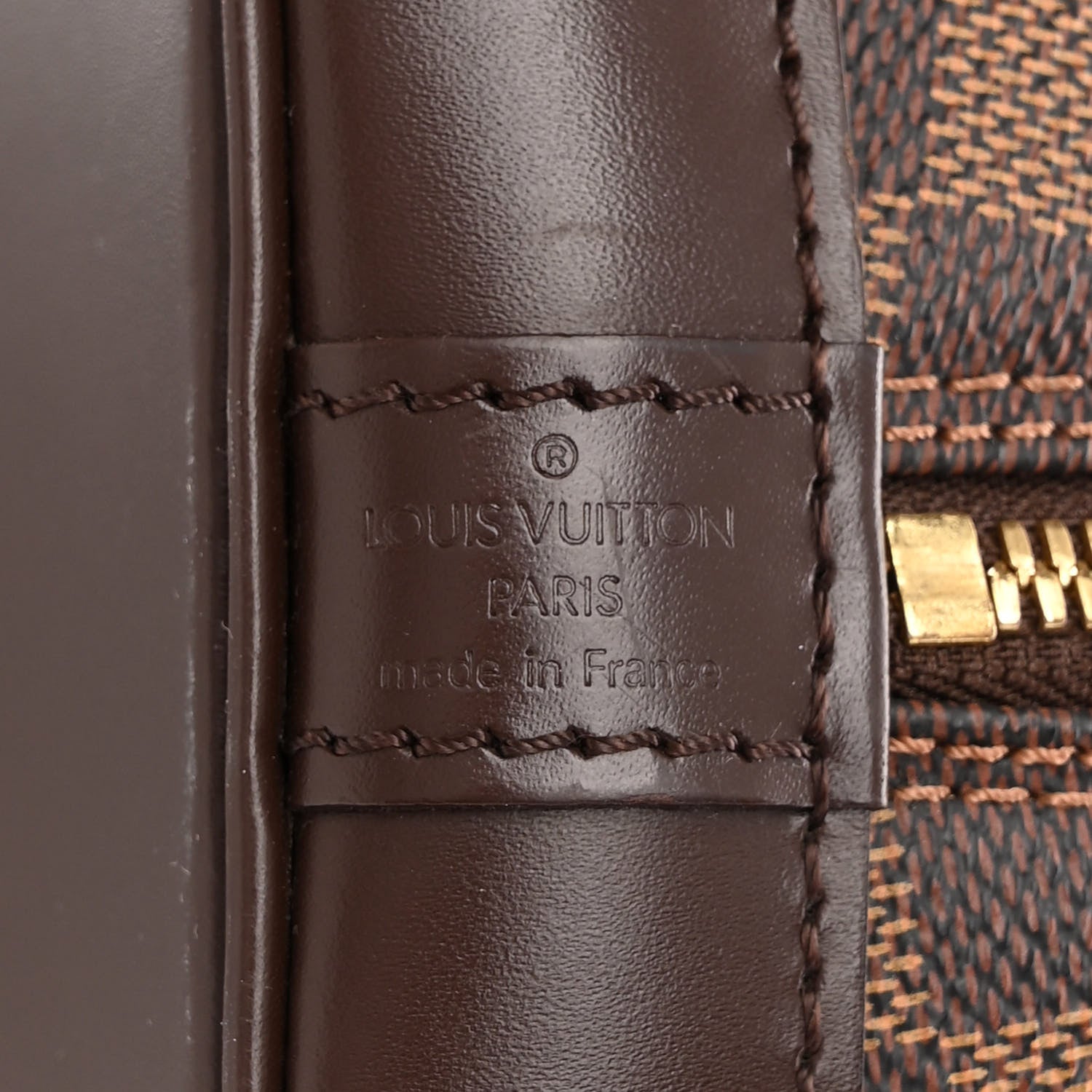 Louis Vuitton Damier Ebene Alma PM 6 of 10