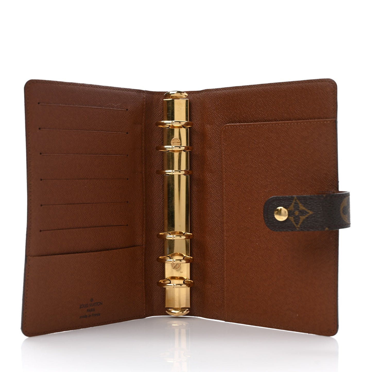 Monogram Medium Ring Agenda Cover