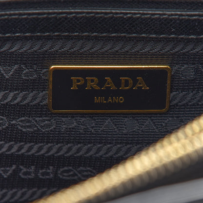 Prada Saffiano Medium Galleria Double Zip Tote Black 6 of 9