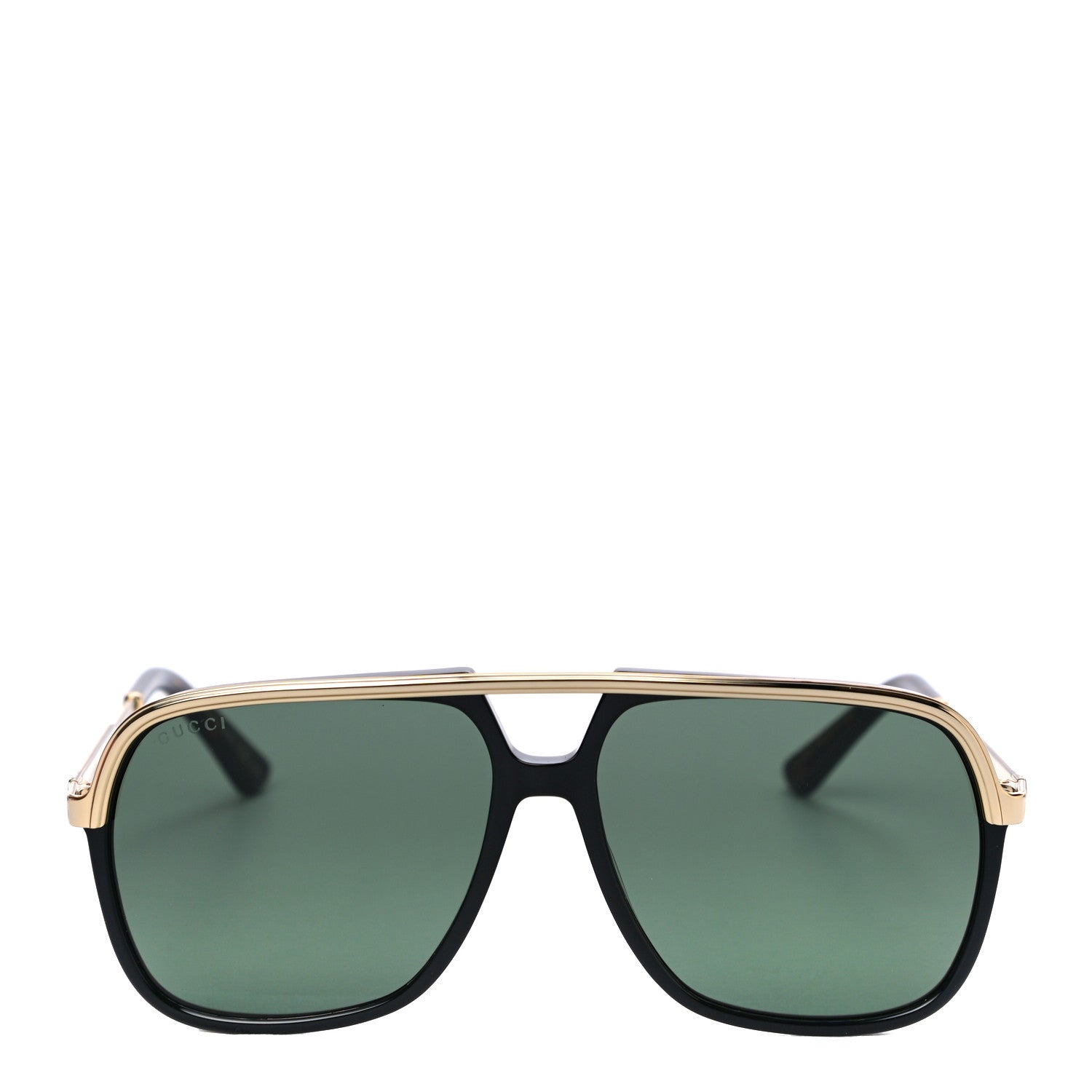 Gucci Squared Aviator GG Sunglasses GG0200S Black 4 of 7