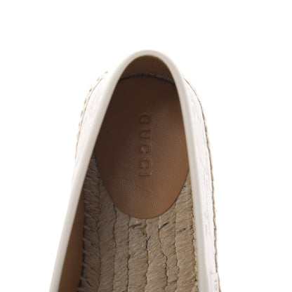 Gucci Guccissima Signature Espadrilles 35 Mystic White 7 of 8