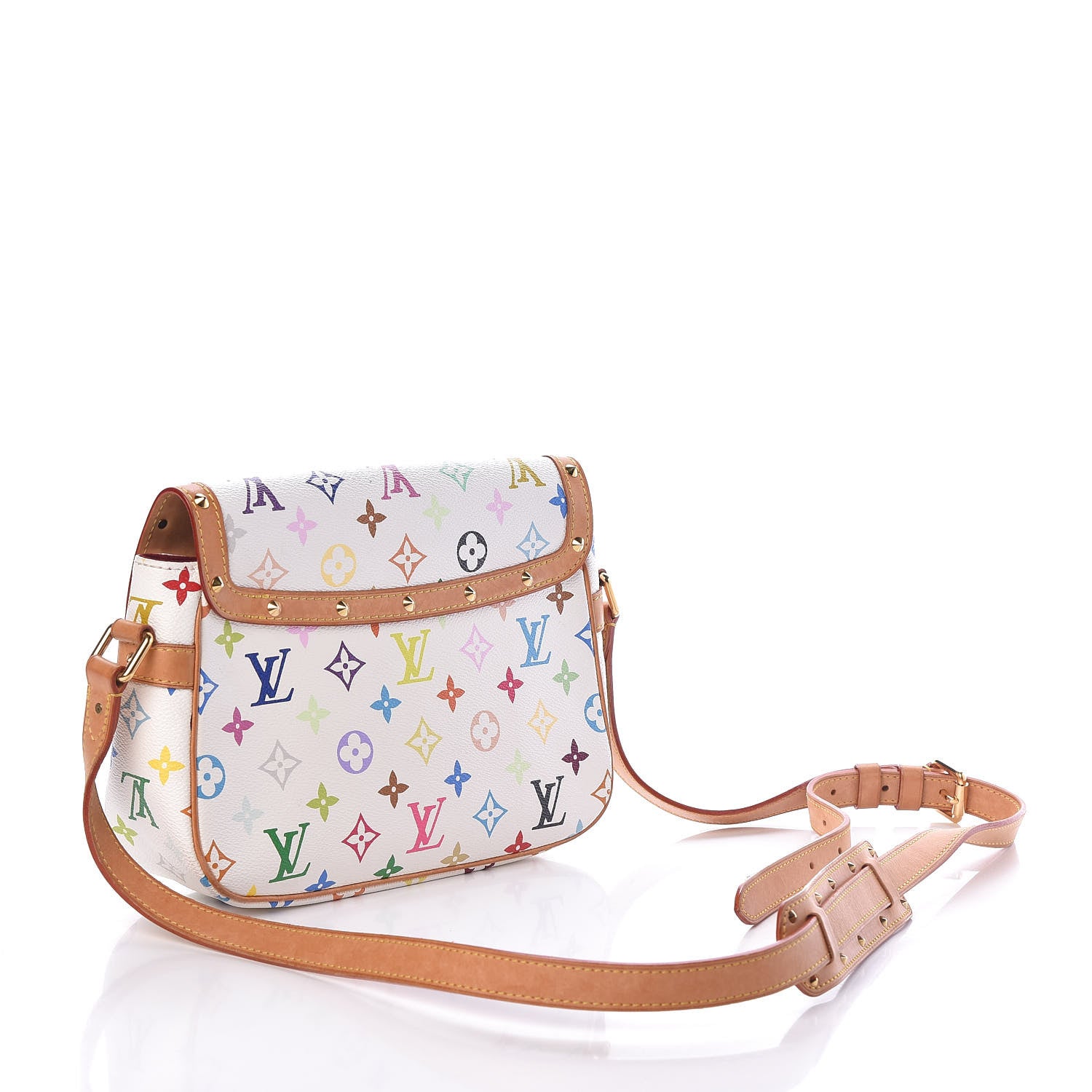 Louis Vuitton Monogram Multicolor Sologne White 3 of 8