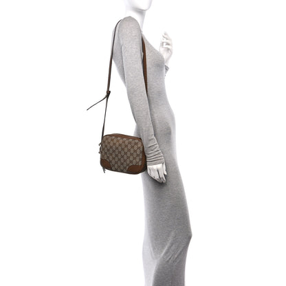 Gucci Monogram Mini Bree Messenger Bag Beige Tabacco 2 of 14