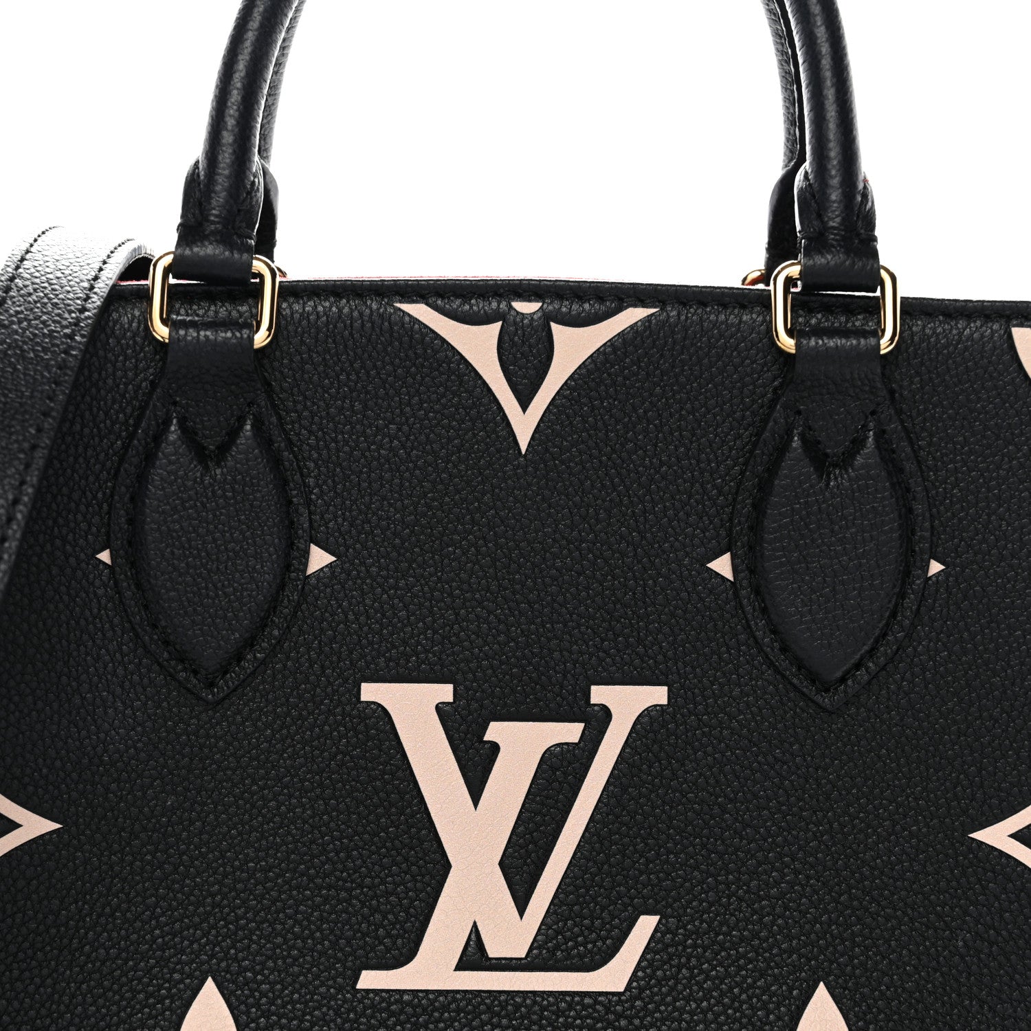 Louis Vuitton Empreinte Monogram Giant Onthego PM Black Beige 7 of 11
