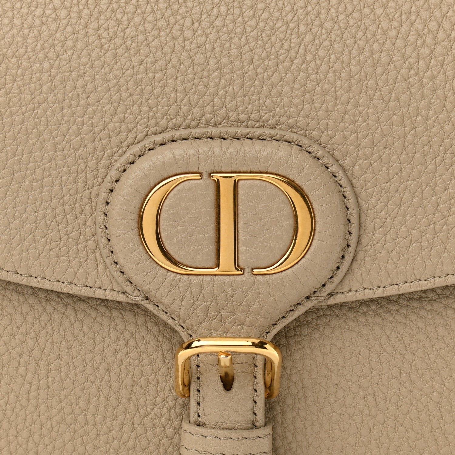 Christian Dior Grained Calfskin Medium Bobby Flap Beige 8 of 13