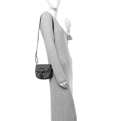 Christian Dior Oblique Small Bobby Flap Blue 2 of 9