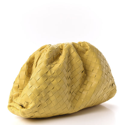 Bottega Veneta Nappa Maxi Intrecciato The Pouch Oversized Clutch Corn 3 of 9