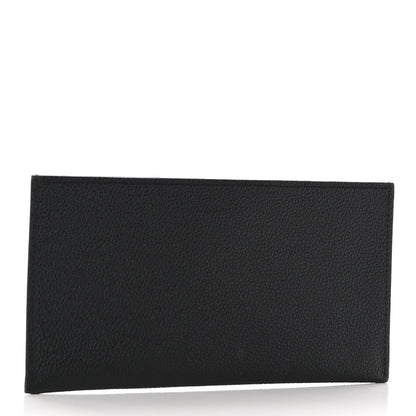 Louis Vuitton Calfskin Felicie Chain Wallet Card Holder Insert Black 3 of 6